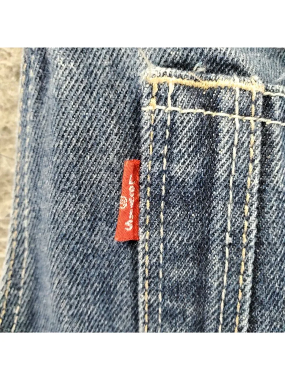 Levis Overall Girls Size 10 Blue Boyfriend Shortall Adjustable Denim *Read*